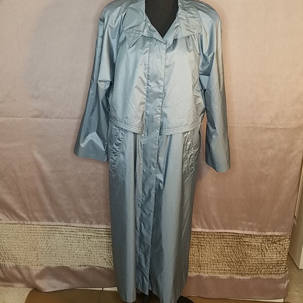 CHIANGO BY FLEET STREET‎ Rain Trench Coat Size 8